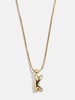 Gwen Mini Bubble Initial Necklace