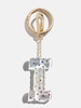 Confetti Initial Bag Charm