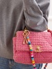Initial Enamel Bag Charm