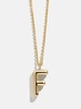 Classic Custom 18K Gold Initial Necklace