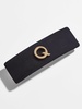 Initial Hair Barrette