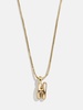 Gwen Mini Bubble Initial Necklace