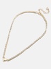 Heart Tennis Necklace
