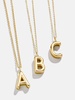 Classic Custom 18K Gold Initial Necklace