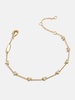 Mickey Mouse Disney 18K Gold Plated Sterling Silver Bracelet
