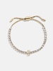 Lyanna Initial Tennis Bracelet