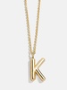 Classic Custom 18K Gold Initial Necklace