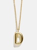 Classic Custom 18K Gold Initial Necklace