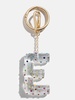 Confetti Initial Bag Charm