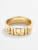 18K Gold Custom Block Ring