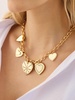Heart Burst Statement Charm Necklace
