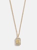 Tina Block Initial Necklace