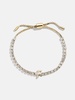 Lyanna Initial Tennis Bracelet
