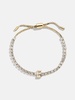 Lyanna Initial Tennis Bracelet