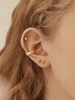 18K Gold Star Ear Cuff