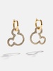 Mickey Mouse Disney Pavé Statement Earrings