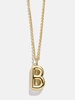 Classic Custom 18K Gold Initial Necklace