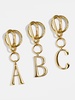 Initial Enamel Bag Charm