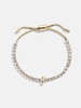 Lyanna Initial Tennis Bracelet