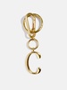 Initial Enamel Bag Charm