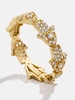 18K Gold Hamsa Pavé Ring