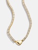 Heart Tennis Necklace