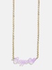 Disney Mickey Mouse Custom Acrylic Nameplate Necklace