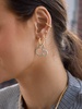 Mickey Mouse Disney Pavé Statement Earrings