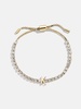 Lyanna Initial Tennis Bracelet