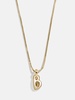 Gwen Mini Bubble Initial Necklace