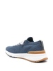 Cotton sneakers in blue