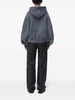 Alexander Wang Essential Terry Hoodie With Puff Paint Logo Clothing