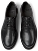 Black Leather Women's Shoes.