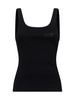 Strap-detailed Open-back Tank Top