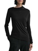 Long Sleeved Asymmetric Neck Top