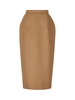High Waist Zip Detailed Skirt