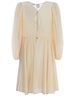 Dress Pinko 'beowulf' Made Of Cotton And Silk Voile