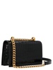 Mini Jeweled croc embossed shoulder bag