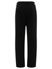 Logo Embroidered Zip Up Trousers