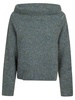 Multicolor Asymmetrical Ribbed Sweater