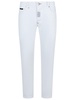Philipp Plein 'Skinny' White Cotton Jeans