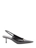 Carine 55 patent leather slingback pumps