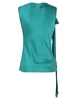 Bow-detailed Sleeveless Top