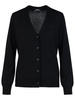 Logo Embroidered Knit Cardigan