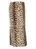 Alexander McQueen Animal print skirt