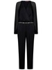 Single-breasted jumpsuit