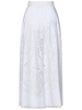 Lace-detail High Waist Maxi Skirt