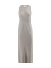 Satin Long Dress