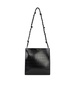 Medium 'tangle' Black Leather Crossbody Bag