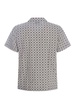 Pattern-printed Short-sleeved Shirt